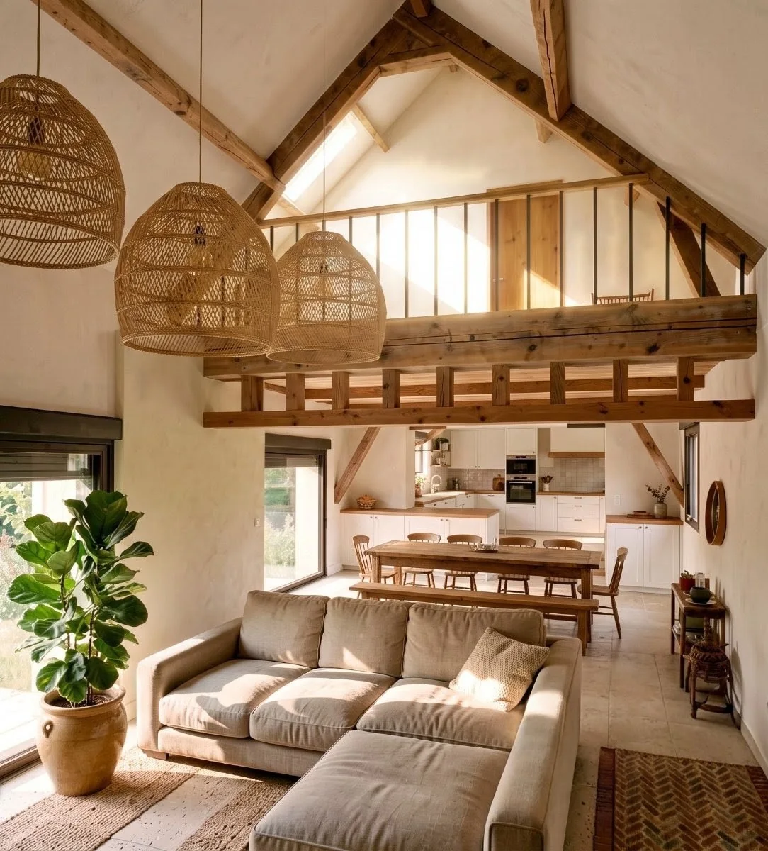 Rendu 3D d’un aménagement intérieur